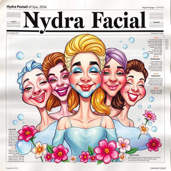 five stages of hydrafacial