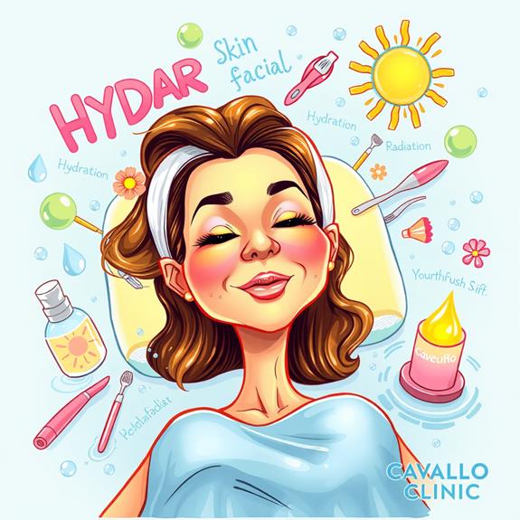 hydra facial skin rejuvenation benefits