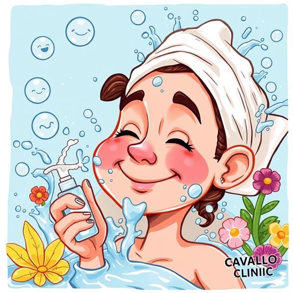 water based facials combat acne